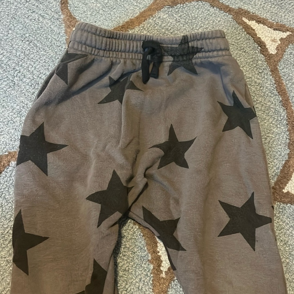 Nununu boys star sweatpants 6-7